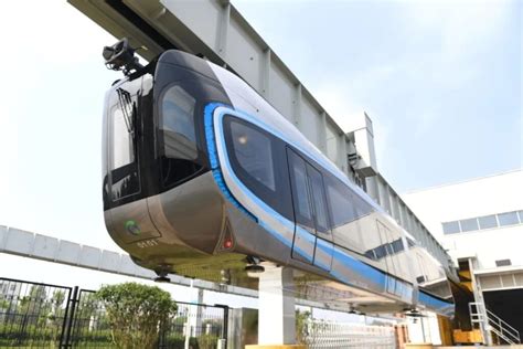 China Crrc Completes Wuhan Monorail Suspension Train Railway News