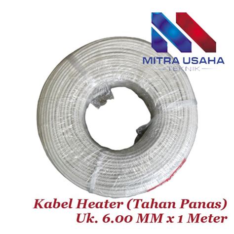 Jual Kabel Heater Tahan Panas Mm Nyvin Nifin Silicone Rubber