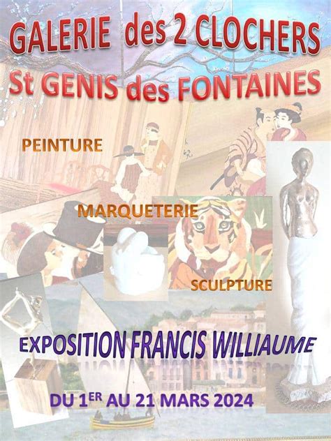 Saint Génis des Fontaines A partir du vendredi 1er mars Francis