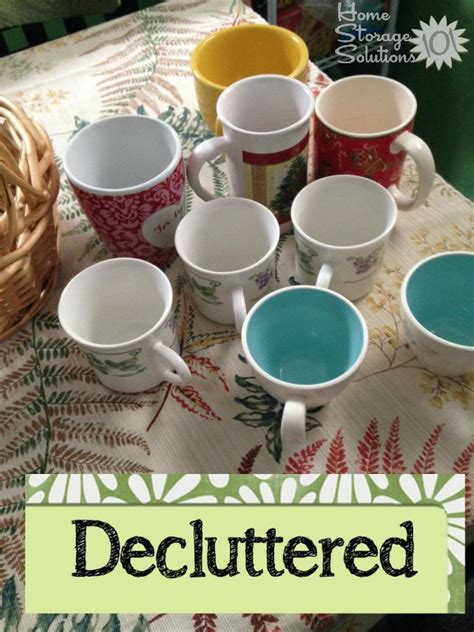 How To Declutter Coffee Mugs