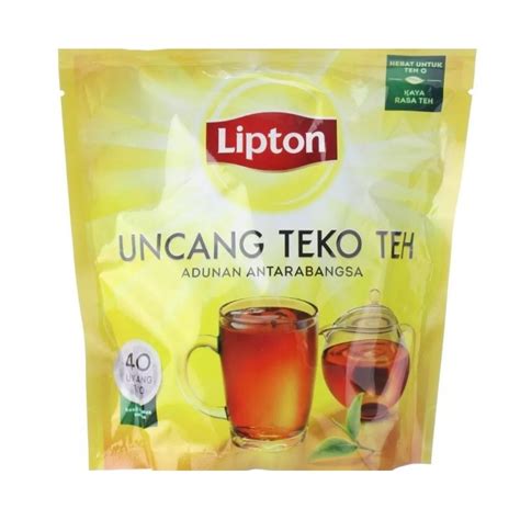 Lipton Uncang Teko Teh 40g 80g Shopee Malaysia