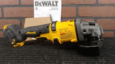 Dewalt DCG418 60V Flexvolt 4 1/2"-6" Brushless Angle Grinder-***NEW ...