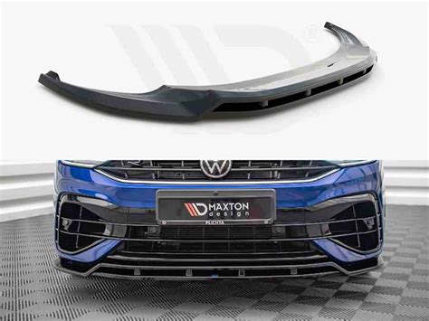 Maxton Front Splitter V Vw Tiguan R R Line Mk Facelift