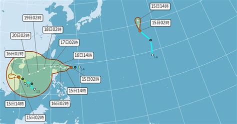 尼莎颱風最快今生成「共伴效應發威」 北部5縣市大雨特報「2地區防致災性降雨」 生活 Ctwant