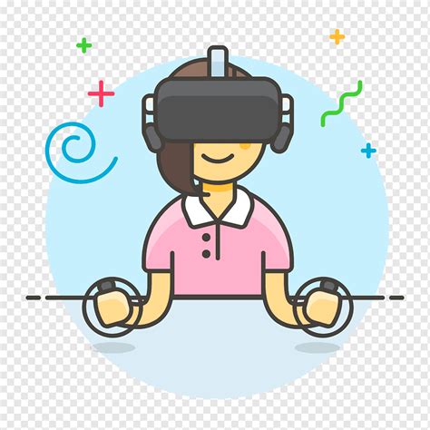 Playing Vr Illustration Png Pngwing