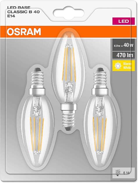 Osram Led Base Cl B Filament W E Lm K Cri H