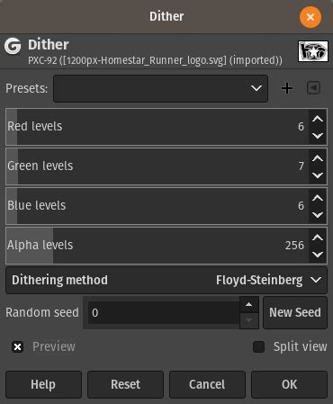 Batch Processing Dithering With GIMP Python Fu Graphic Design Stack