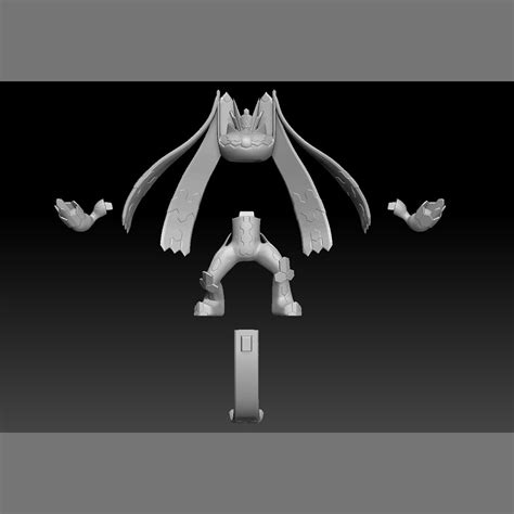 Stl File Pokemon Zygarde Complete 🐉・3d Printing Template To Download・cults