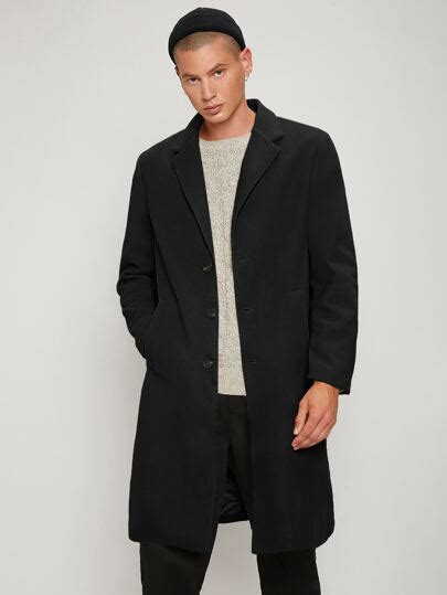 Men Overcoats Fashion Men Overcoats Shein Usa