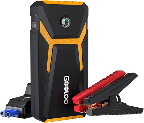 GOOLOO GE2000 Avviatore Batteria Auto Supersafe 2000A 12V Booster