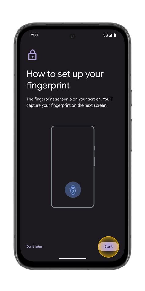 Set Up Fingerprint Unlock Pixel Phone Help