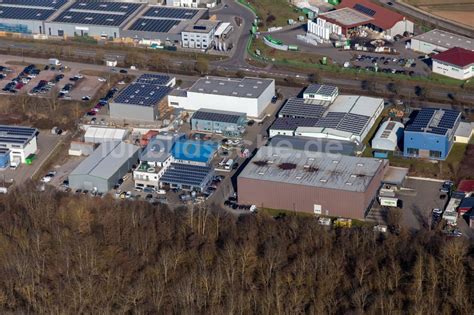 Luftaufnahme Herxheim Bei Landau Pfalz Gewerbepark West Mit