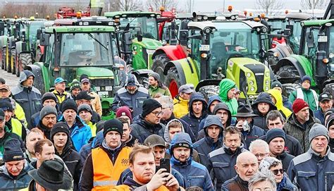 Bauernproteste Gehen Weiter In Hohenlohe Stimme De