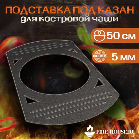 Комплектующие для костровой чаши FIRE-HOUSE Казан - купить по доступным ...