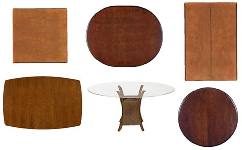 The Shape Of Dining Tables Helps To Balance Aesthetics And