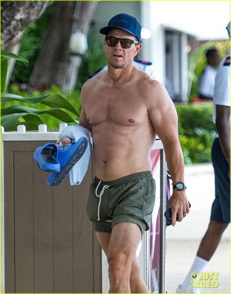 Mark Wahlberg Goes Shirtless For Another Barbados Beach Day Reveals He