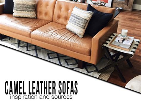 CAMEL LEATHER SOFAS inspiration and sources | Interior Cravings Home ...