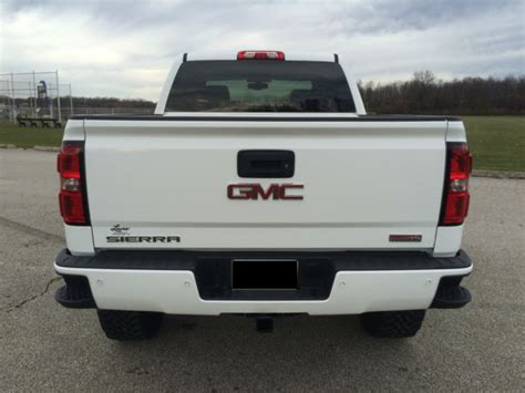 2014 Gmc Sierra 1500 Slt All Terrain 4x4 Summit White 6 Suspension Lift