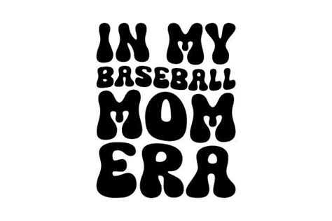 Retro In My Baseball Mom Era Svg Graphic By Retro Svg Shirt · Creative Fabrica