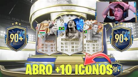 Abriendo Sobres Sbc Mejora De Icono Top Toty Fut Birthday O