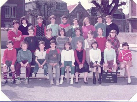 Photo De Classe Sainte Marie De 1986 Ecole Sainte Marie Copains Davant