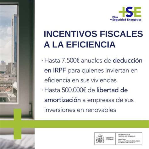 FORTULUZ Nuevos incentivos fiscales a la eficiencia energética