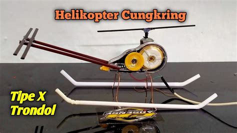 CARA PASANG DINAMO TIPE X TRONDOL MODIF HELIKOPTER TUTORIAL TIPE X