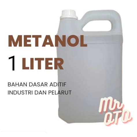 Jual METANOL METIL ALKOHOL 99 1 LITER Shopee Indonesia