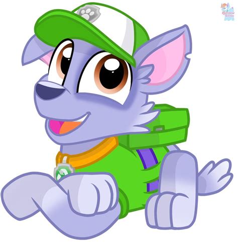 Paw Patrol Cute Rocky Vector By Rainboweeveede On Newgrounds Paw Patrol Paw Patrol Characters