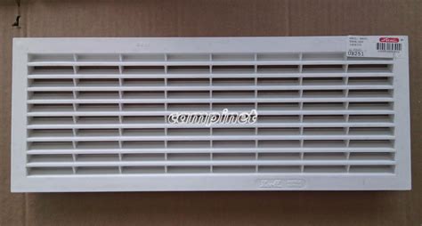 Grelha Ventilação Branca 376x146mm Campinet