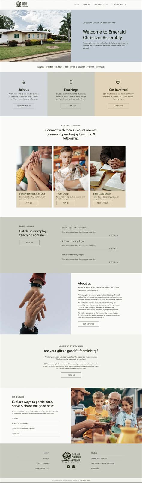 Church Website Design