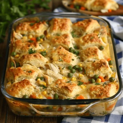 Red Lobster Chicken Cobbler Recipe Using Cheddar Bay Biscuit Mix Trembom