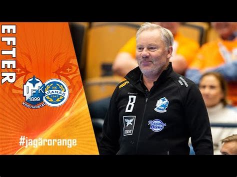 Uffe Larsson efter segern mot HK Aranäs YouTube