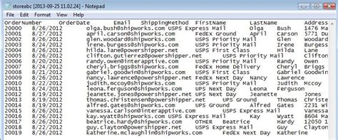 Tips And Tricks Importing A Text File From Your Computer Or Network E Commerce Shipping