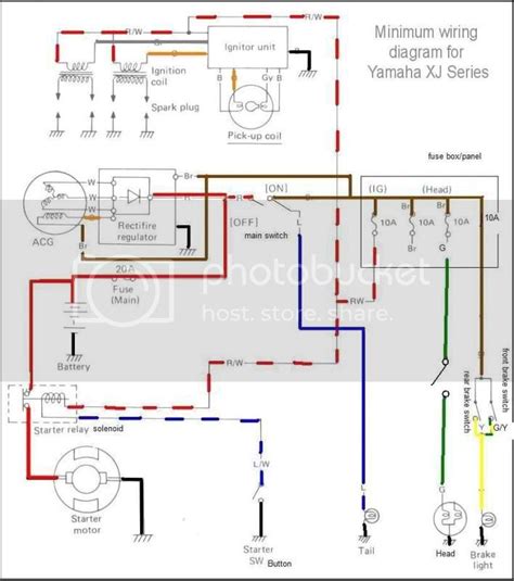 An Electrical Wiring Diagram For The Yamaha Atv And Other Vehicles With Two Wires Connected To Each