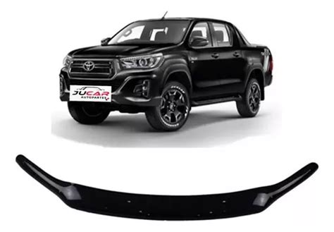 Deflector Rompe Vientos Botaguas Cofre Toyota Hilux 21 23 Meses Sin