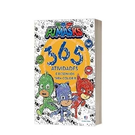 365 Atividades Para Colorir Pj Masks