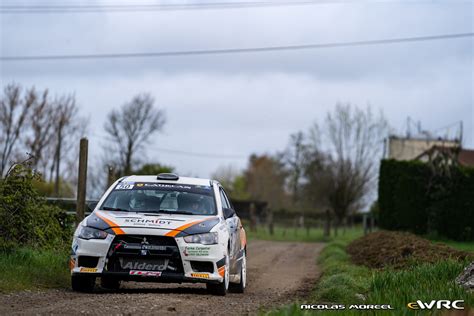 Leduc Anthony Desquiret Alexandre Mitsubishi Lancer Evo X Rallye