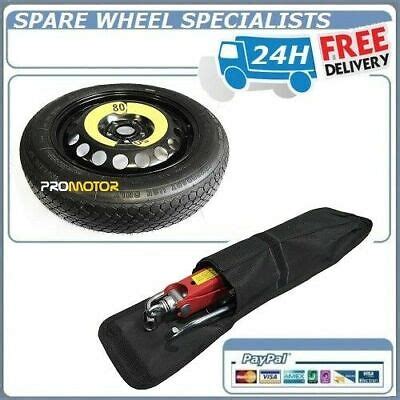 Space Saver Spare Wheel And Tool Kit Fits Ford Puma Present