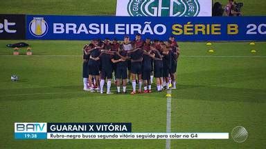 BATV Salvador Vitória enfrenta o Guarani fora de casa nesta segunda