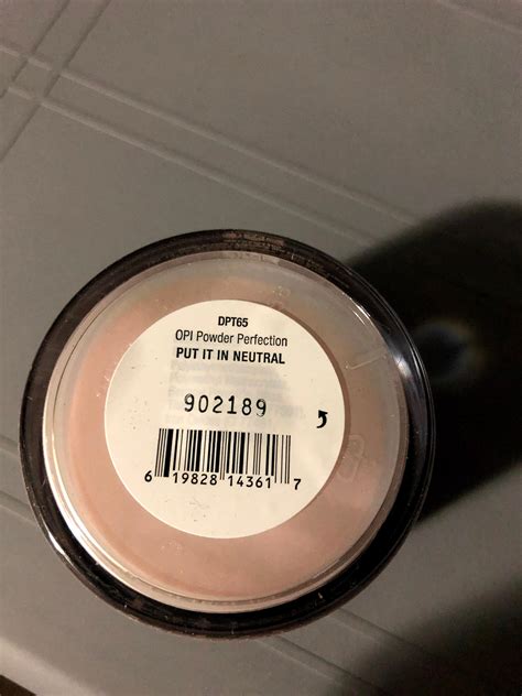 OPI Nail Dipping Powder Perfection T65 Put It In Neutral 1 5oz Etsy