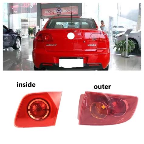 Auto Rear Bumper Tail Light Tail Lamp For MAZDA 3 1 6L 2004 2005 2006