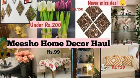 Meesho Home Decor Haul Latest Home Decor Haul Best Decor Items