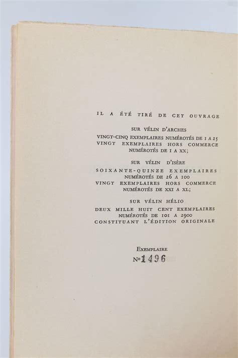 Cocteau Le Sang D Un Po Te First Edition Edition Originale