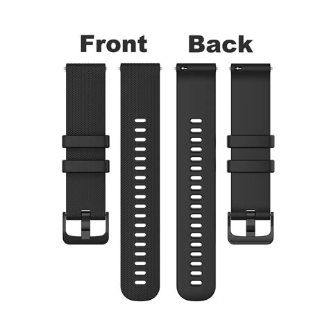 Dongpai Silicone Rubber Watch Bands Quick Release Rubber Replacement Watch Straps 18mm 20mm 22mm