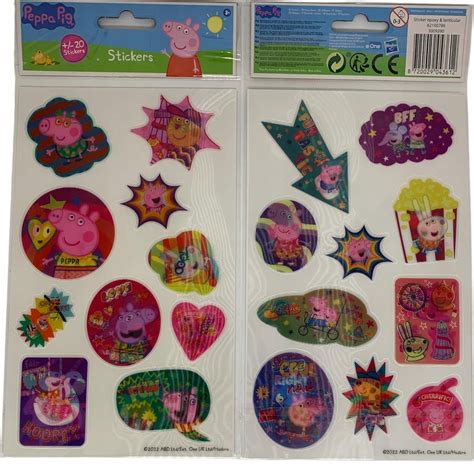 Naklejki Klasyczne Winka Peppa Hasbro Szt Por Wnaj Ceny Allegro Pl