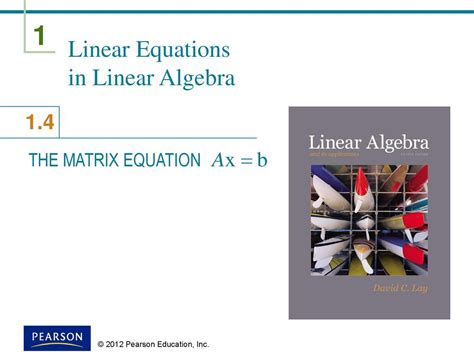 Linear Equations In Linear Algebra Ppt Download