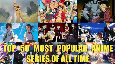 Top Most Popular Anime Series Of All Time Youtube