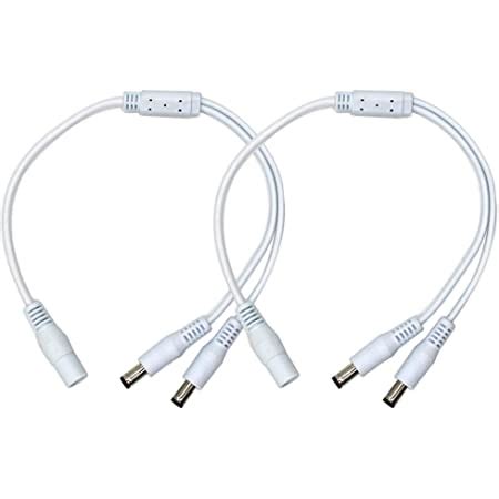 Amazon Security Pack To Way Dc Power Splitter Cable Barrel