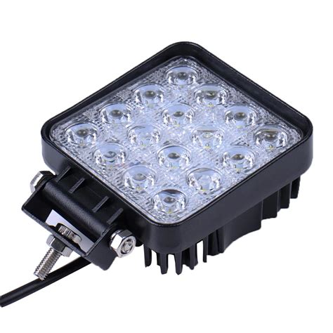 10 Pcs Lot Square Led 48W LED Work Light For Indicators Motorcycle